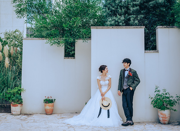 結婚式の写真